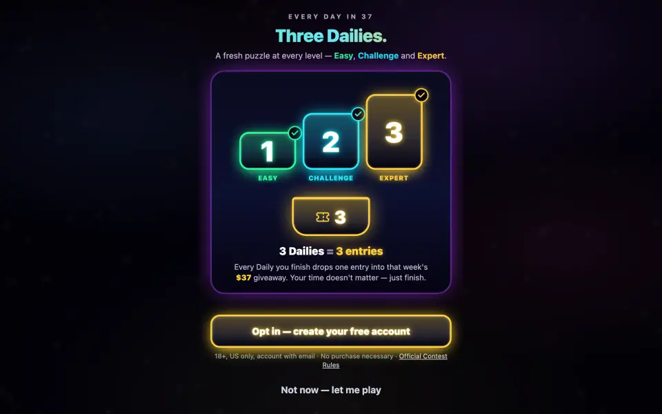 37, The Math Puzzle screenshot