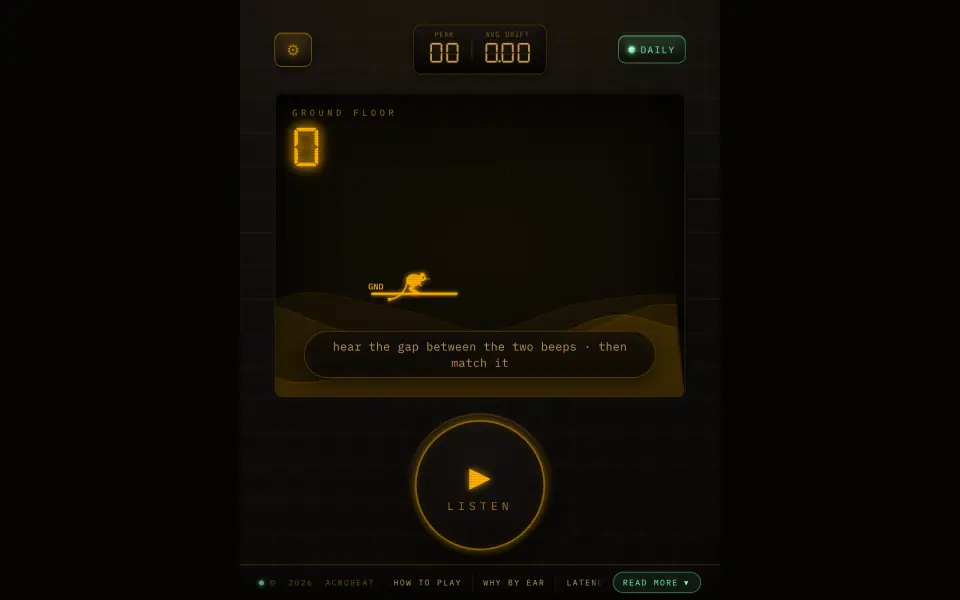 Acrobeat screenshot