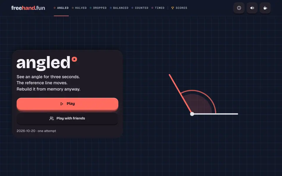 Angled screenshot