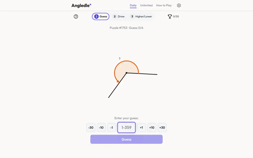 Angledle screenshot