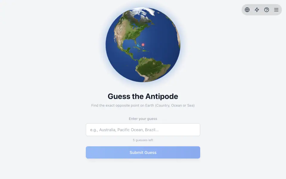 Antipodal screenshot
