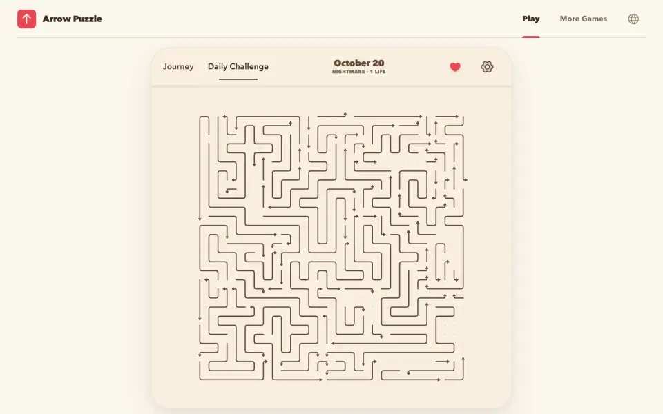 Arrow Puzzle screenshot