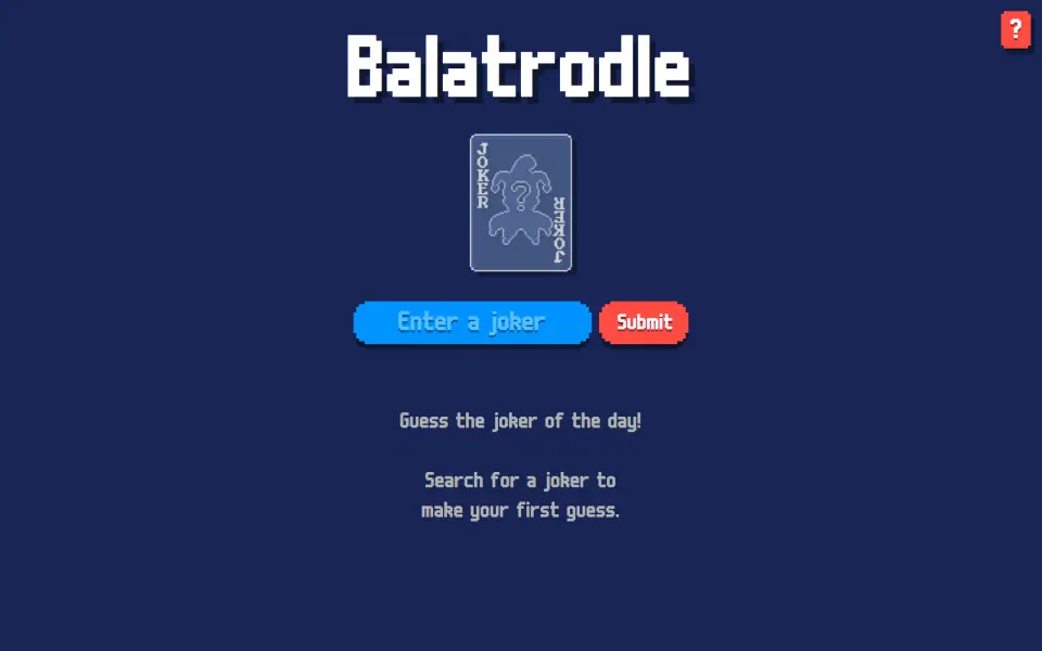 Balatrodle screenshot