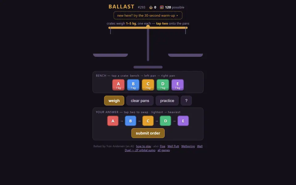 Ballast screenshot