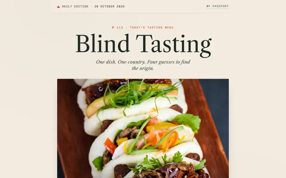 Blind Tasting screenshot