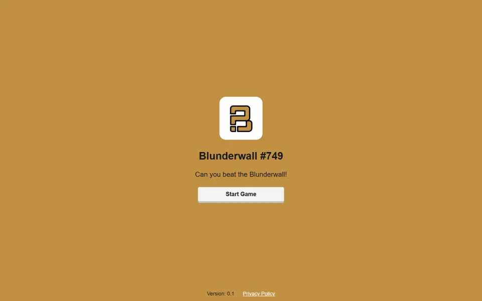 Blunderwall screenshot