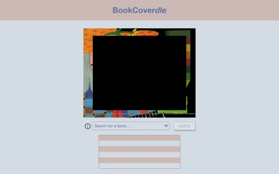 BookCoverdle screenshot