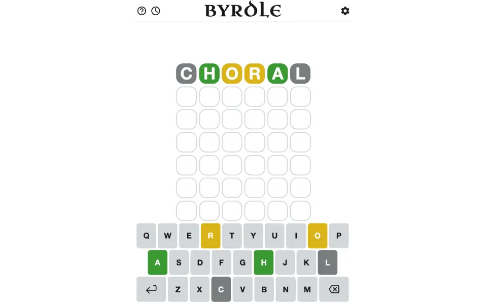 Byrdle screenshot