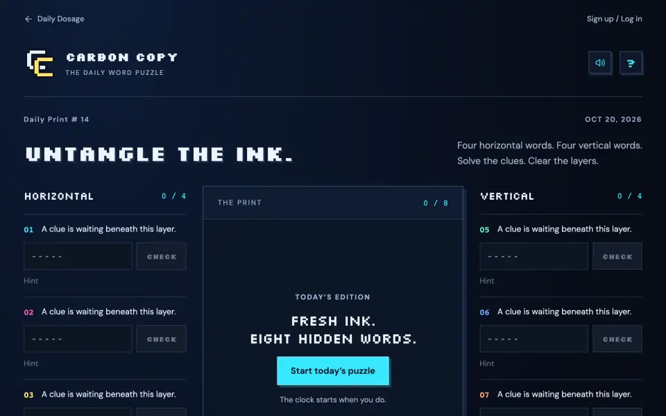 Carbon Copy screenshot