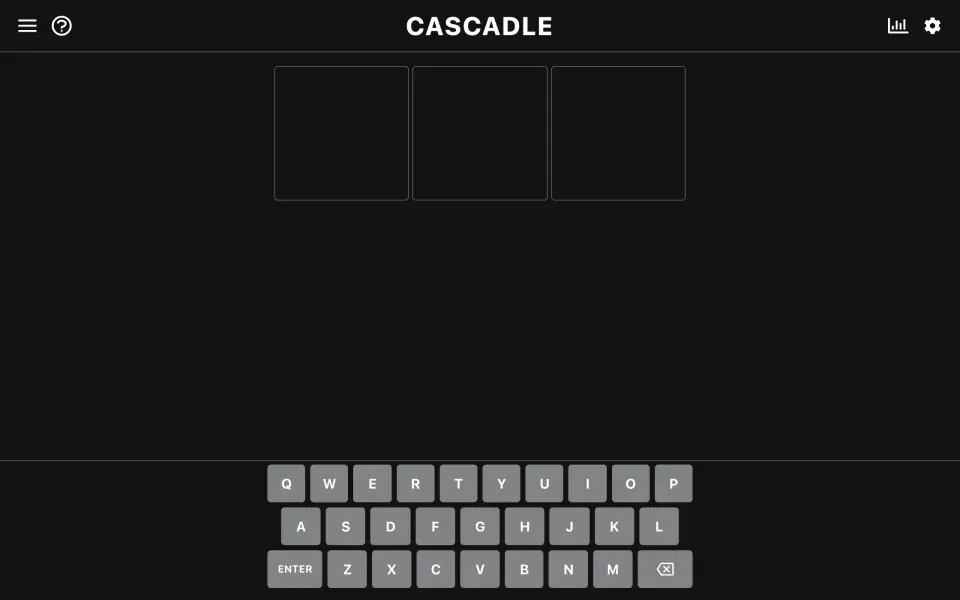 Cascadle screenshot