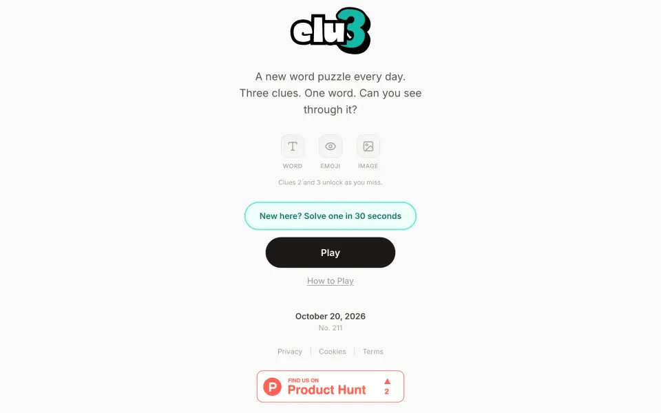 Clu3 screenshot