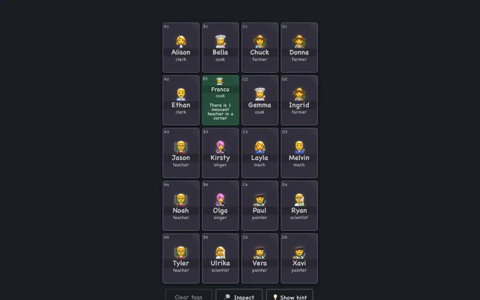 Clues by Sam screenshot