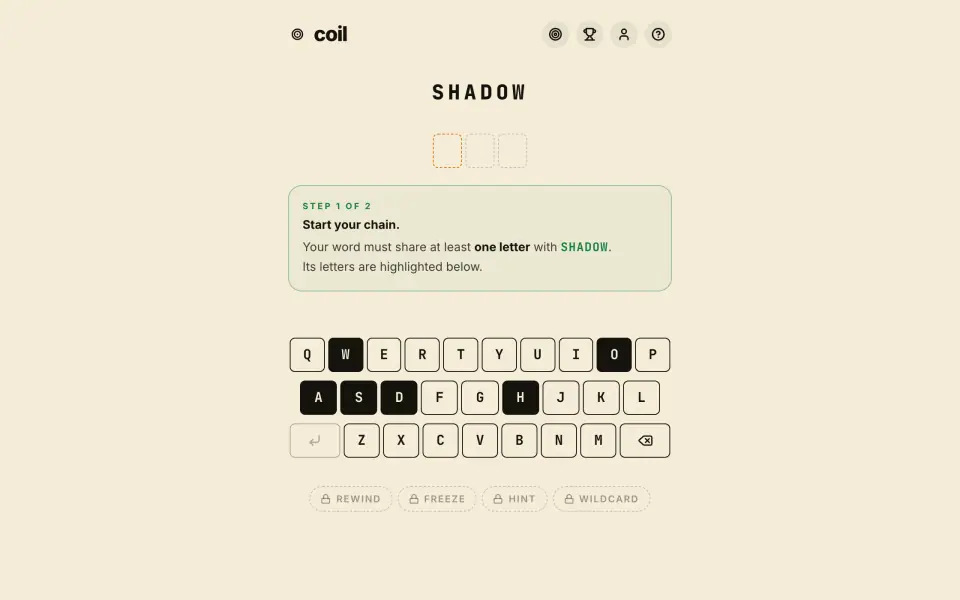 Coil screenshot