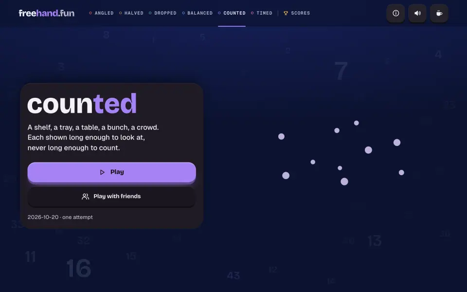 Counted screenshot