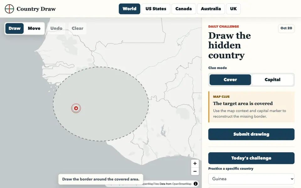 Country Draw screenshot