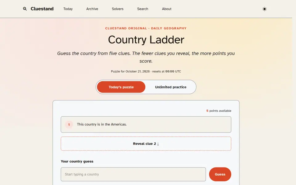 Country Ladder screenshot