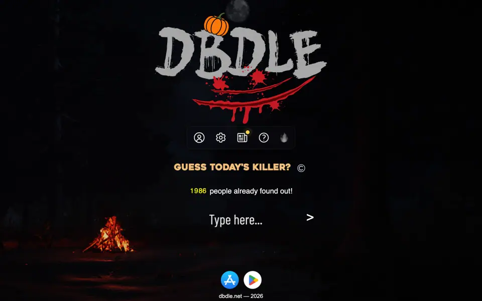 DBDle screenshot