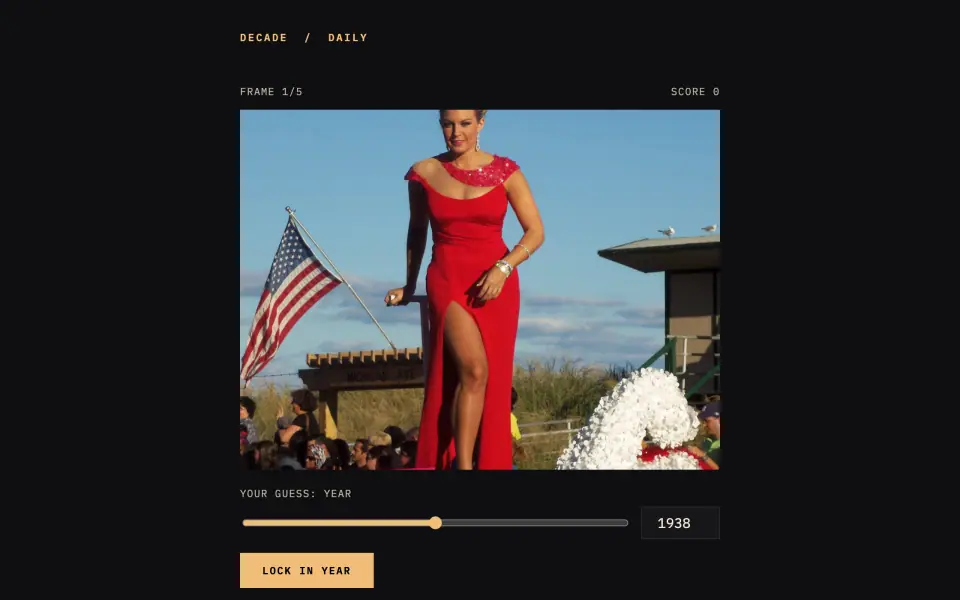 Decade screenshot