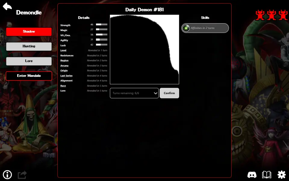 Demondle screenshot