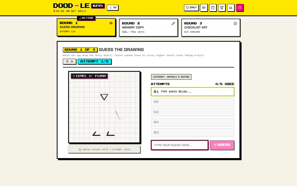 Dood-le screenshot