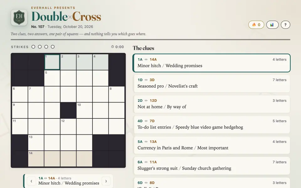 Double Cross screenshot