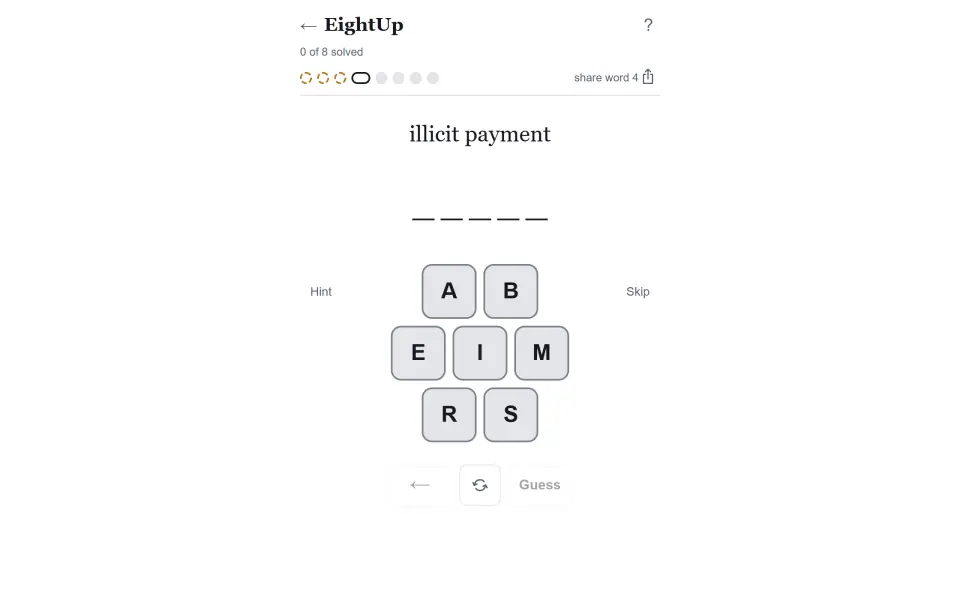 EightUp screenshot