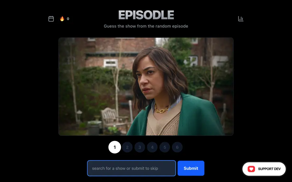 Episodle screenshot