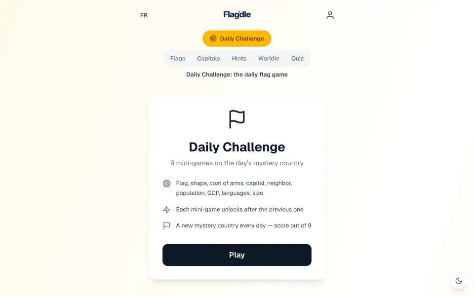 Flagdle screenshot