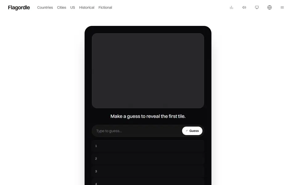 Flagordle screenshot