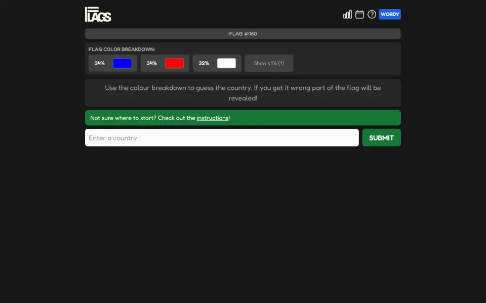 Flags Game screenshot