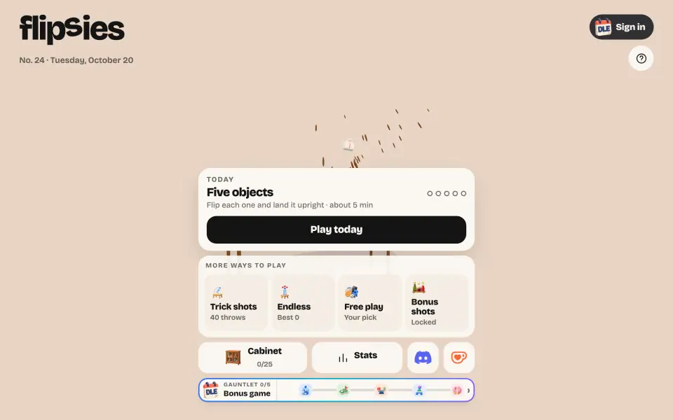 Flipsies screenshot