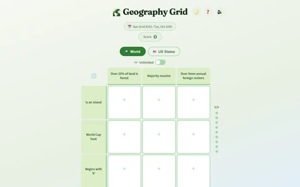 GeoGrid screenshot