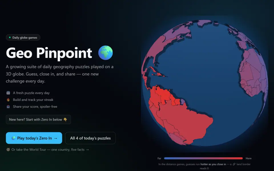 Geo Pinpoint screenshot