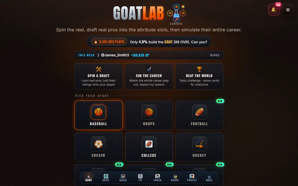 GoatLab screenshot