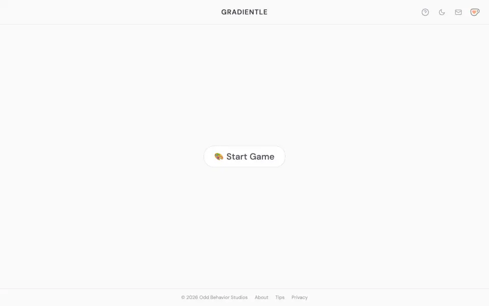 Gradientle screenshot
