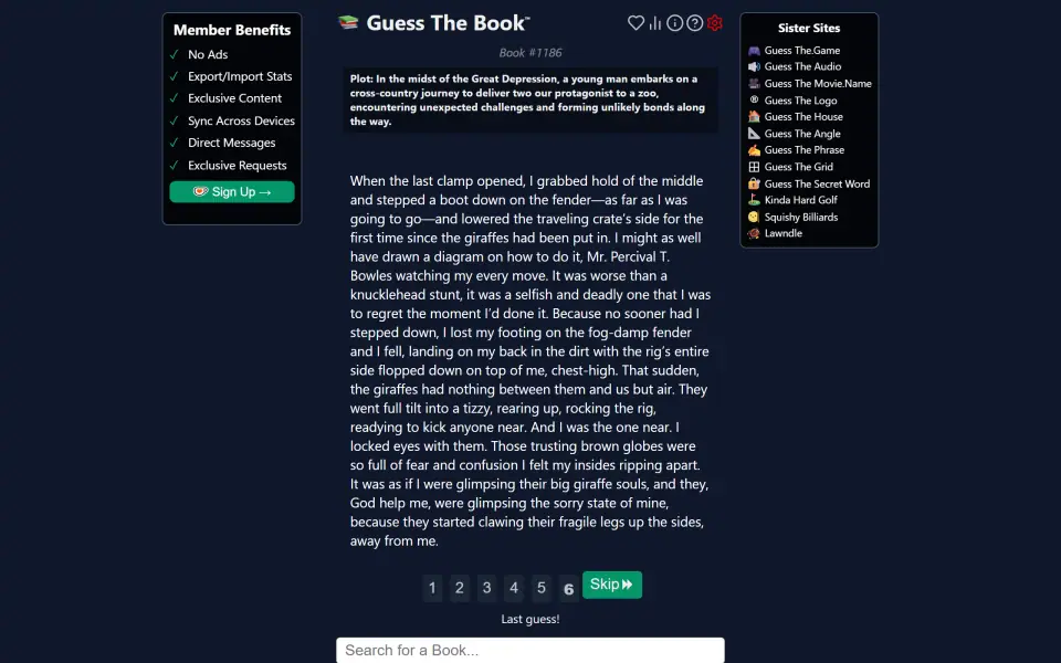 Guess The Book screenshot