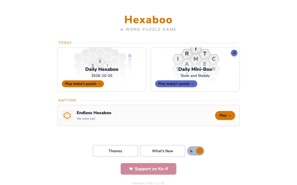 Hexaboo screenshot