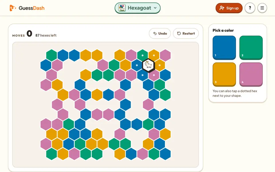 Hexagoat screenshot