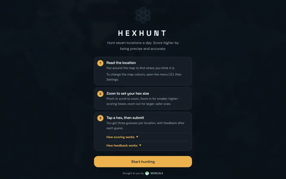 HexHunt screenshot