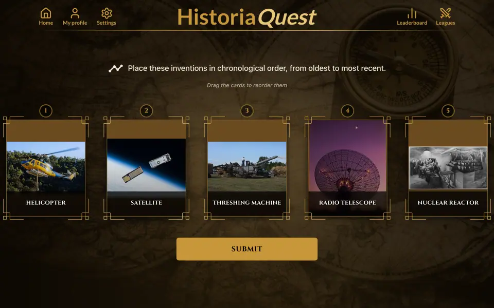 HistoriaQuest screenshot