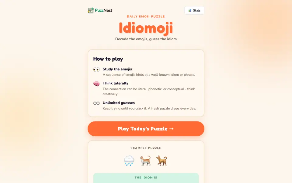 Idiomoji screenshot