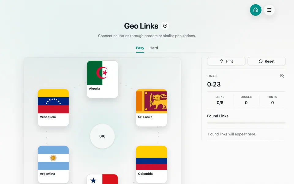 Geo Links screenshot