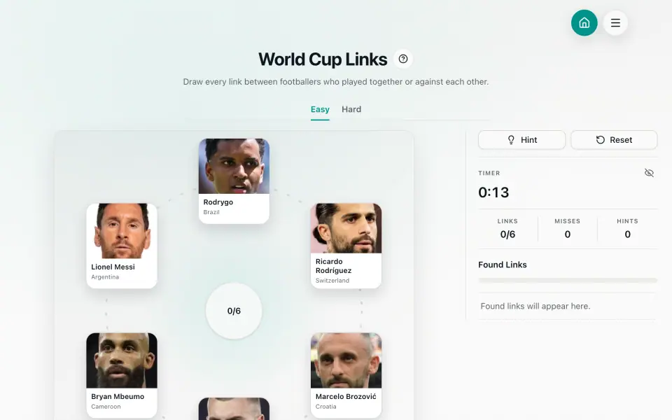World Cup Links screenshot