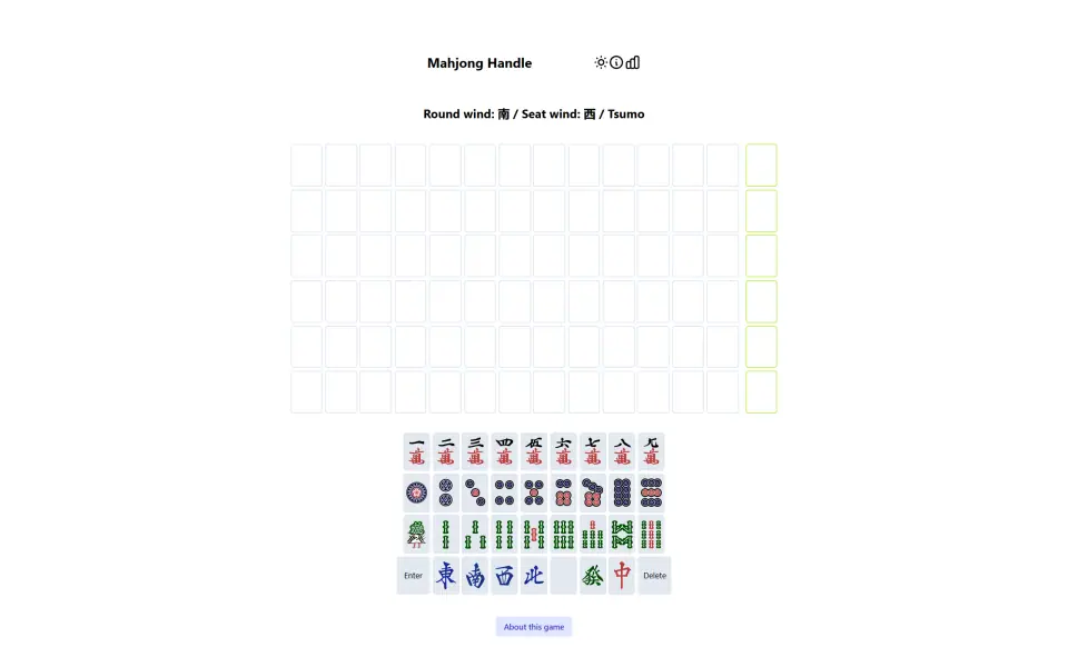 Mahjong Handle screenshot