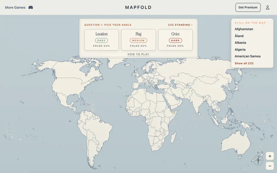 Mapfold screenshot