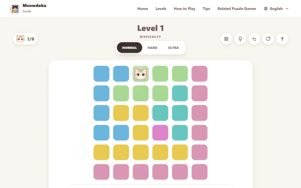 Meowdoku screenshot