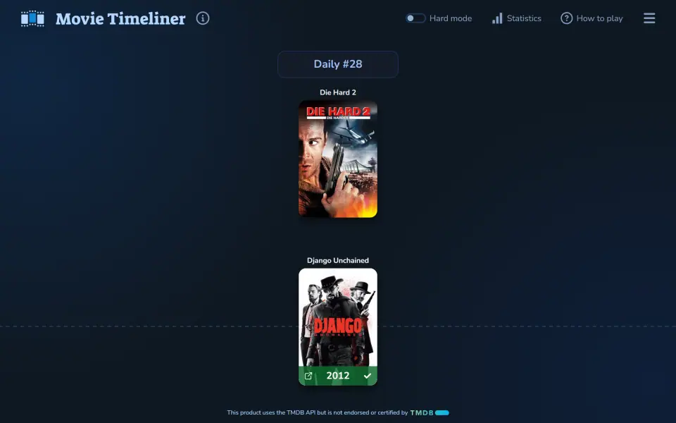 Movie Timeliner screenshot