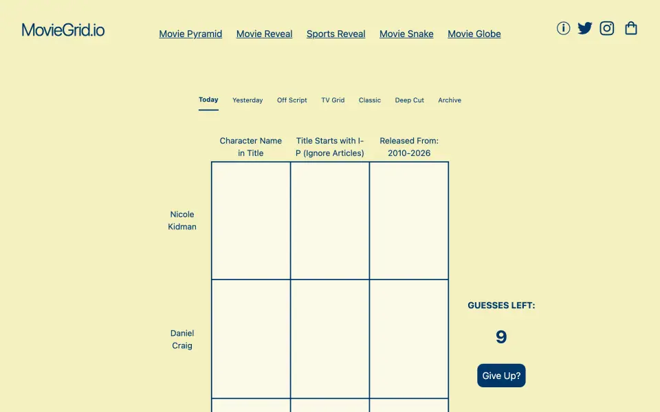 Movie Grid screenshot