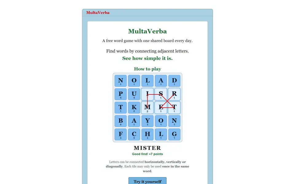 MultaVerba screenshot