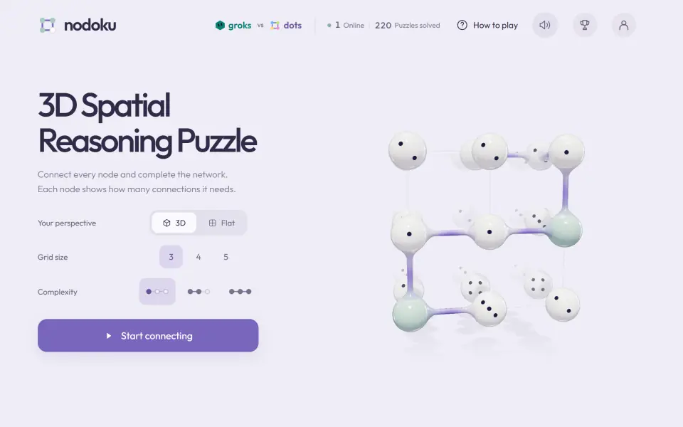 Nodoku screenshot